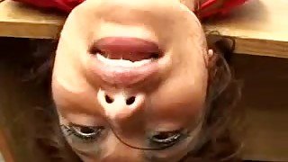 Rough throat jamming & POV assfucking lead to a facial cumshot