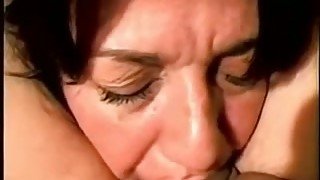 Gagged and choked while deepthroating my cock on POV video