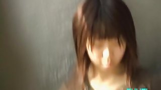 Sperm sharking video featuring an adorable Japanese girl