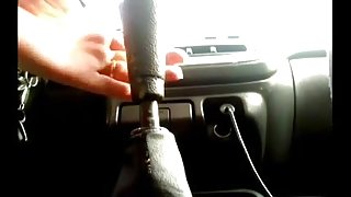 Anal fun in the car