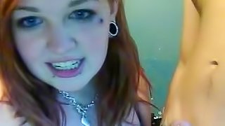 Redhead babes shows herself so cute