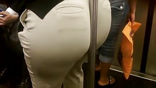 big Ass on subway pole 2015