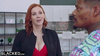 BLACKED Maitland Ward is now BIG BLACK PENIS only - Jason luv