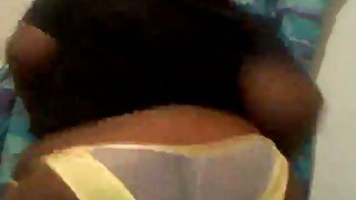 SSBBW is dancing and shaking her huge bottom