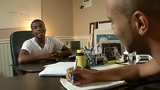 Two Gay Black Guys Give a White Guy a Very Hardcore Interview