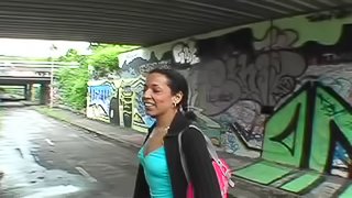 Public sex under a bridge