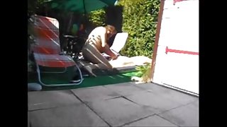 FUNNY FUCK IN THE GARDEN