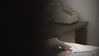 Girlfriend dildoing voyeured