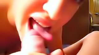 POV cock ride from shaved pussy