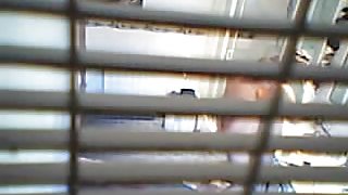 Real spy cam sex with amateur that has no idea getting shot