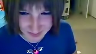 Curvy webcam cutie with big boobs