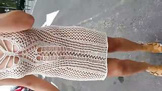 transparent dress