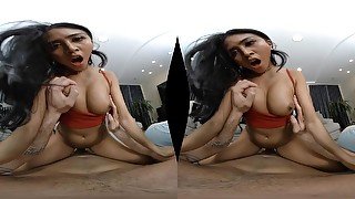 Latina vixen hot VR porn video