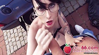 Funky Nerd Babe Amateur Porn Video