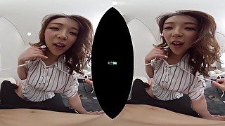 Pretty amateur Japanese girlfriend in POV hardcore - Virtual reality