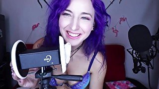 Amateur teen webcam ASMR