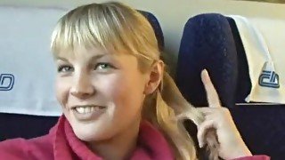 have intercourse in the train - sweet amateur girl