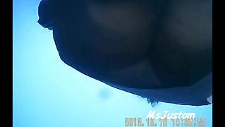 Super Real Turkish Upskirt Black Pantie