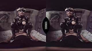 Cat woman in POV VR hardcore - Fetish homemade