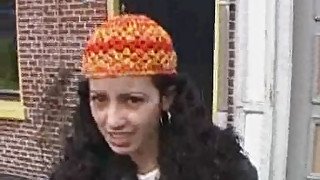 Arab girl in amsterdam