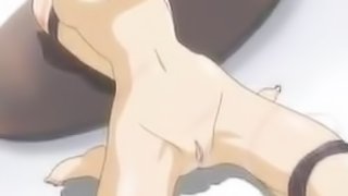 Anime whore moans loudly while getting her snatch drilled deep and hard