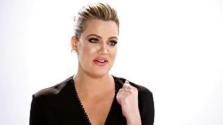 Chubby celebrity Khloe Kardashian involved in sports