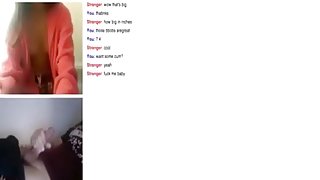 girl is totally in the mood for some cybersex with a stranger on omegle