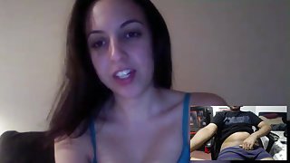 Skye foot joi worship on skype #2