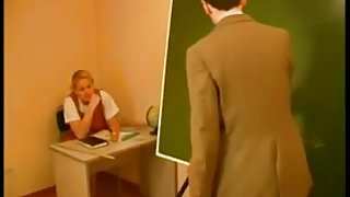 Russian Schoolgirl Having Sex In Class