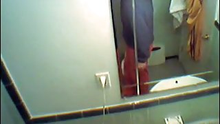 cute roomate caught in the bathroom 93
