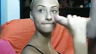 Long legged French girl is sucking big dick in amateur sex tape