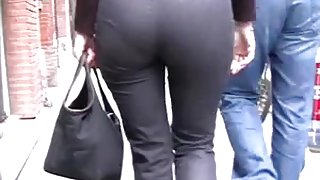 Candid Ass in Jeans 01 (+slow motion)