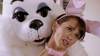 World's Hottest Brunette Jennifer Love Hewitt In Tight Pink Lingerie