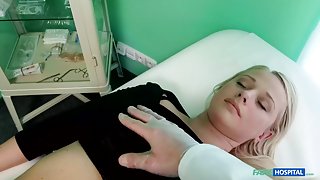 Bamby in Doctors cock heals sexy squirting blondes injury - FakeHospital