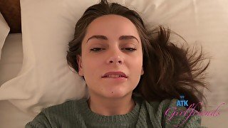 Extra-hot innocent teen Aften Opal fucks in the hotel room