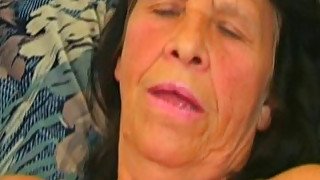 Superhorny granny gets fucked good