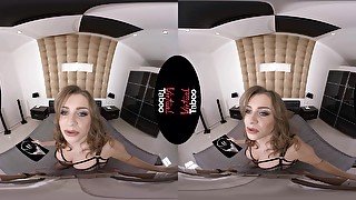 Hot mature dame with big tits VR porn