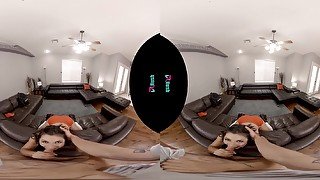 VR horny backpacker cheat - Cumshot