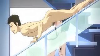 Japanese anime slammed fucked in the upstair