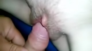 Hot Hairy teen give great blowjob