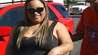 Black Bbw Woman Fucked So Hard Flying Belly Part 1