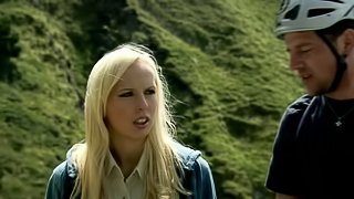 Diana Gold wants to fuck a couple of guys during a nature hike