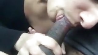 Beautyful Girl Sucking Cock in The Car Part 2