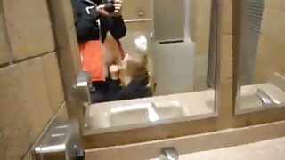Amateur Teen Couple Fucking In Public Restroom