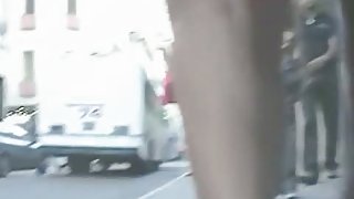 I made an upskirt video of some nice beauties on the street