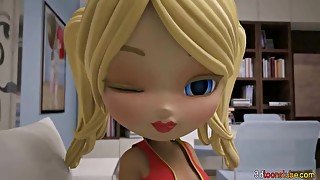 A Game of Chess Turns into Wild Screwing - high definition 3D XOZILLA PORN MOVIES