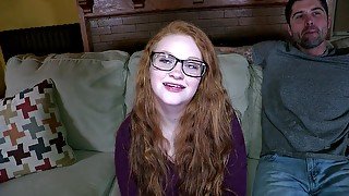 big-bosomed ginger 18-years-old - kaycee barnes