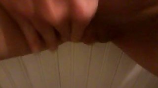 Close up solo clip with me fingering my shaved vagina