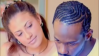 lovely babe takes interview with her lover in reality scene