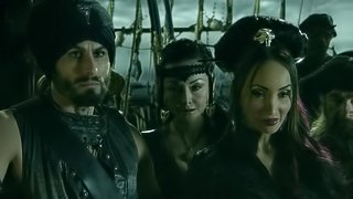 Jesse and Katsuni getting banged hard on the pirate ship